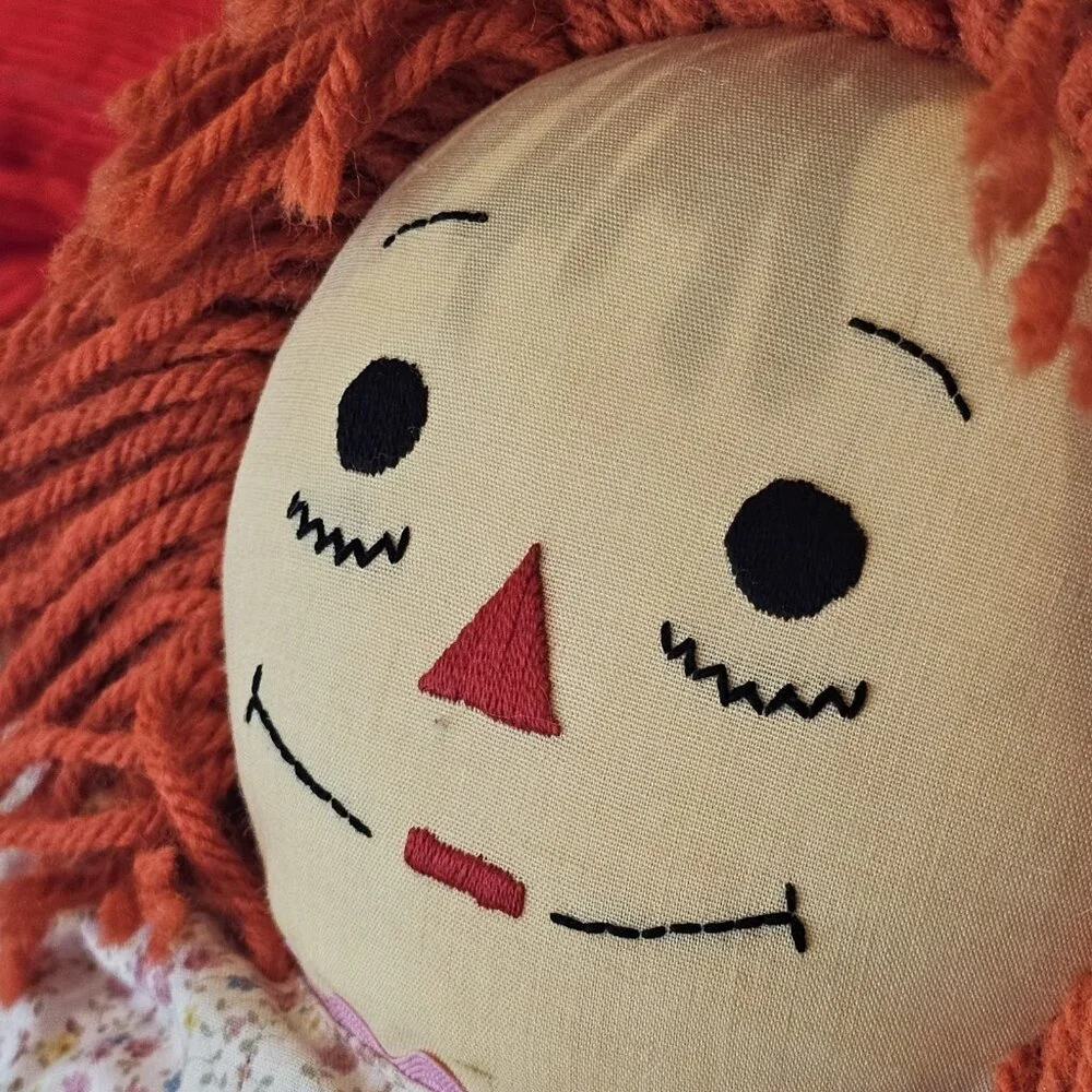 VTG 60s 70s Raggedy Ann Dolls Handmade 18